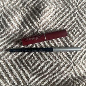 Clinique Almost Lipstick in Black Honey & Quickliner For Eyes Intense Eyeliner